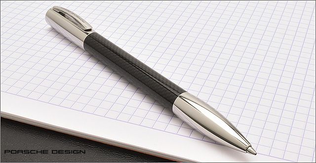 ポルシェデザイン ボールペン P’3145 シェイクペン・ビッグ カーボン