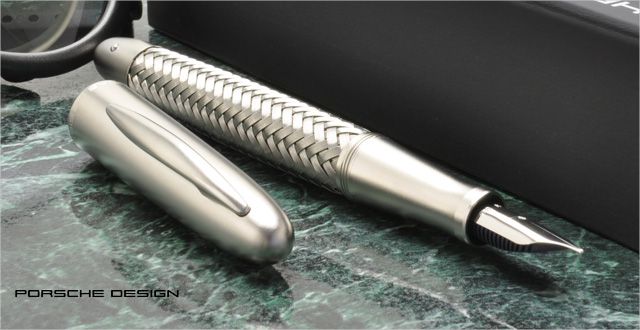 ポルシェデザイン 万年筆 P’3110 テックフレックス ステンレス
