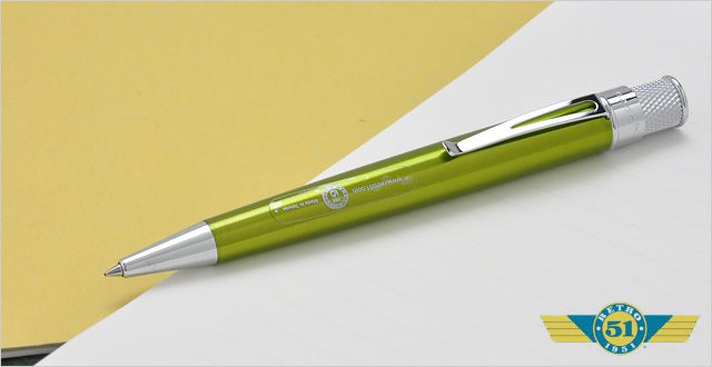 レトロ51 ローラーボール トルネード クラシックラッカー VRR-1311 キウイ
