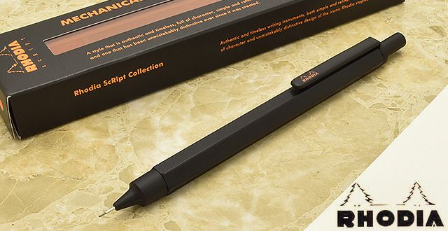 ロディア ペンシル スクリプト コレクション cf9299 メカニカルペンシル ブラック
