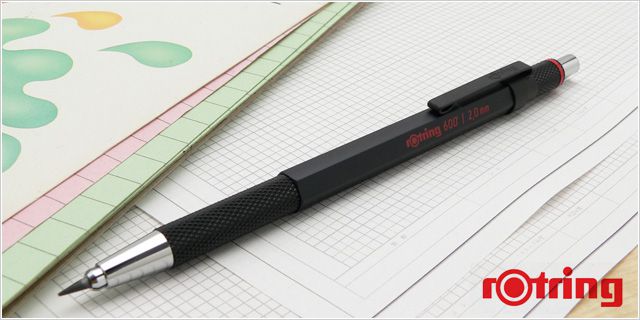 ロットリング 芯ホルダー ロットリング600シリーズ 1910860 ブラック