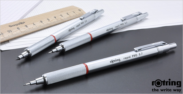 ROTRING ロットリング ペンシル 製図用品 ラピッド PRO シリーズ 0.7mm