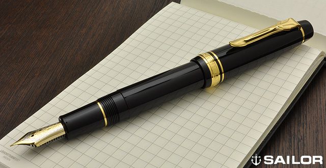 セーラー万年筆 万年筆 プロフェッショナルギア Σ(シグマ)シリーズ スリム 金