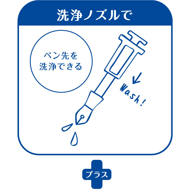 洗浄ノズルで