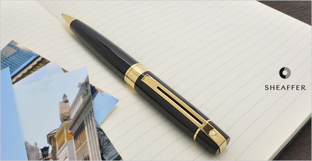 SHEAFFER　シェーファー　ボールペン　ギフトコレクションII　300シリーズ　ソリッドブラックGTT