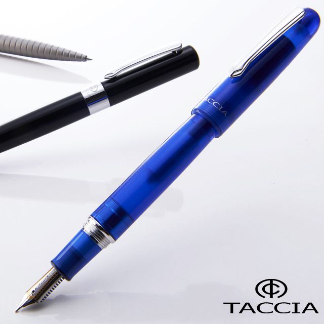 卸し売り購入 ナカバヤシ TACCIA 万年筆 スペクトラム万年筆 Ocean Blue EF TSP-159F-BU-EF/ 筆記用具 