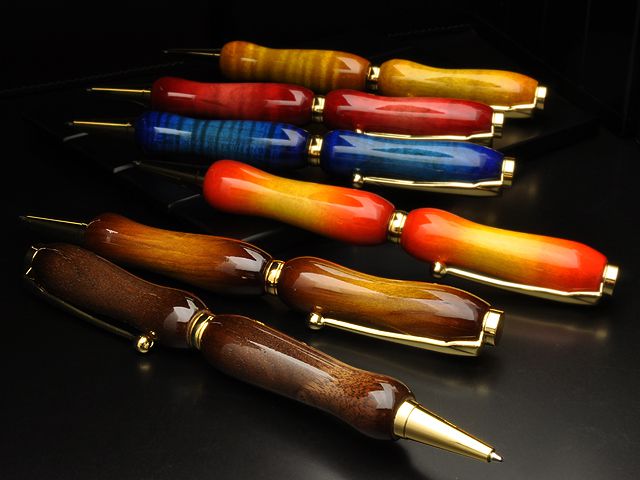 竹内靖貴 ボールペン ギタースタイルペイント SunBurst