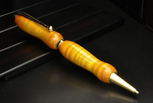 竹内靖貴 ボールペン ギタースタイルペイント SunBurst