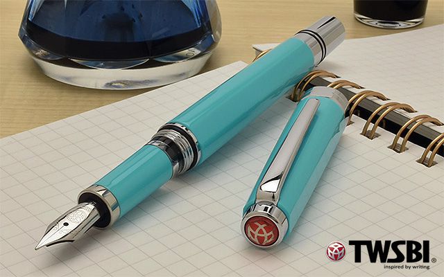 TWSBI ツイスビー 万年筆 クラシック ターコイズ【限定カラー】 | ペン