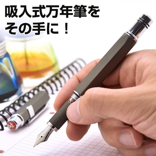 TWSBI ツイスビー 万年筆　Precision　M74462　ガンメタル