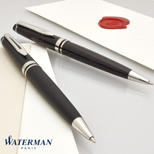 WATERMAN ウォーターマン ボールペン エキスパート エッセンシャル S0951890 マットブラックCT | 世界の筆記具ペンハウス