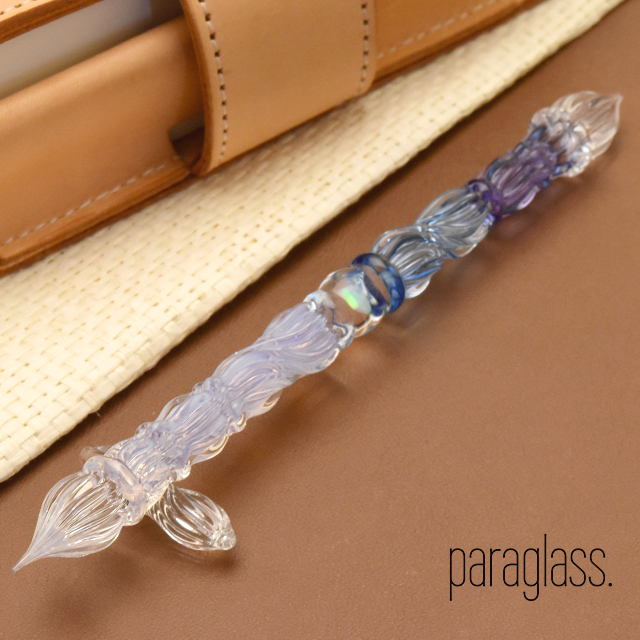 paraglass パラグラス ガラスペン 2way glass pen オパリンパープル