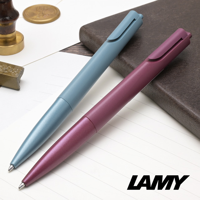 LAMY（ラミー）限定品 ボールペン ノト バーガンディ＆ブルー