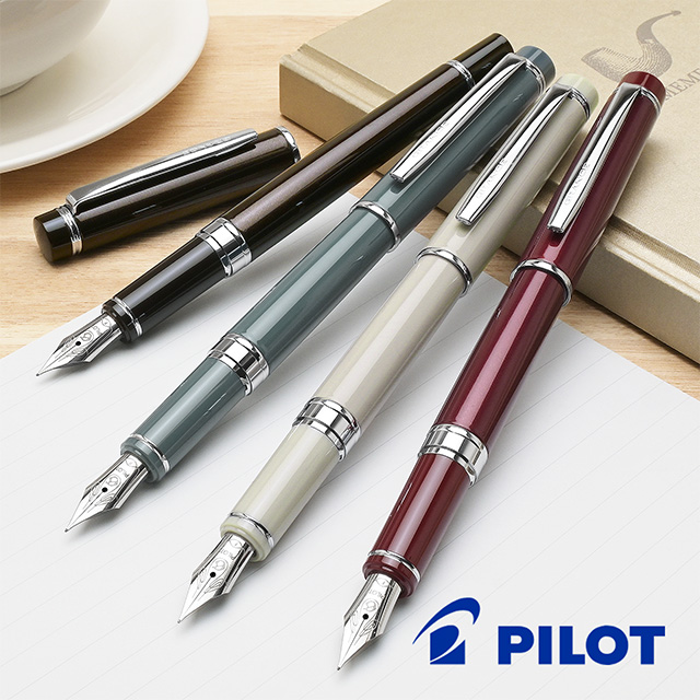 PILOT パイロット PILOT 万年筆 グランセ ブラック&レッド 14K 詳細ページ | 万年筆 ボールペンなど高級筆記具の販売・買取