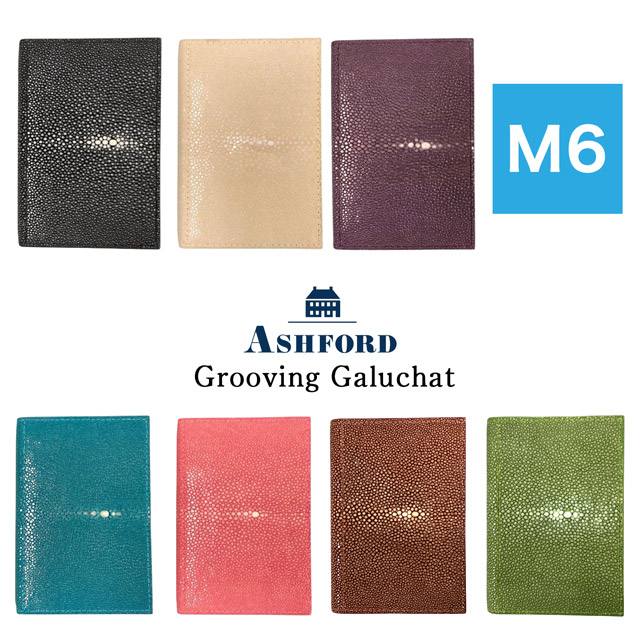 アシュフォード システム手帳 MINI6 グルービングガルーシャ ASHFORD