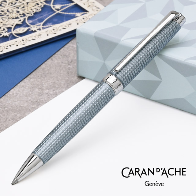 ボールペン CARAN D'ACHE カランダッシュ 限定品 レマン アルパイン