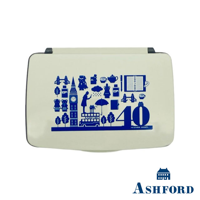 ASHFORD アシュフォード 40周年 スタンプパッド ネイビーインク 0976
