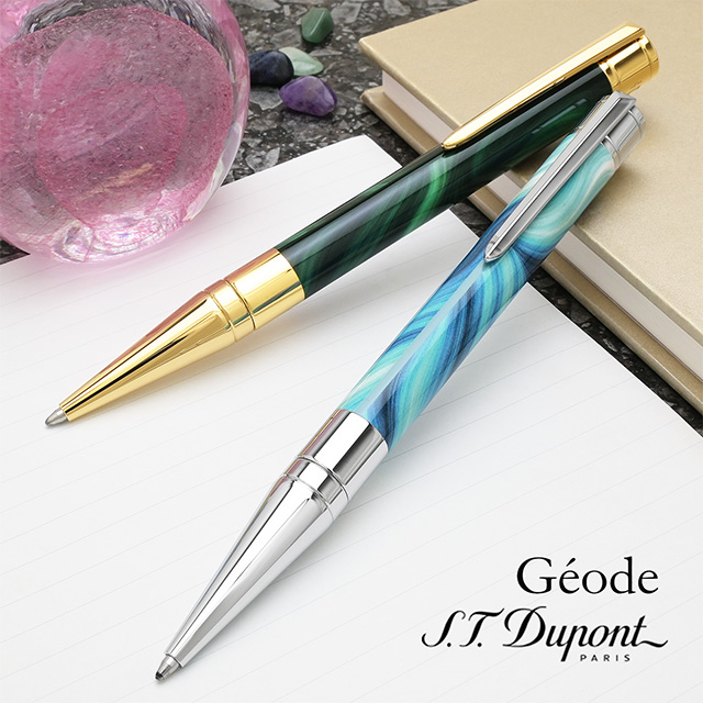 エス・テー・デュポン ボールペン イニシャル GEODE | ペンハウス