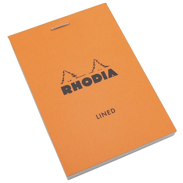 RHODIA（ロディア） ブロックロディア No.11 A7 単品 オレンジ 横罫 CF11600