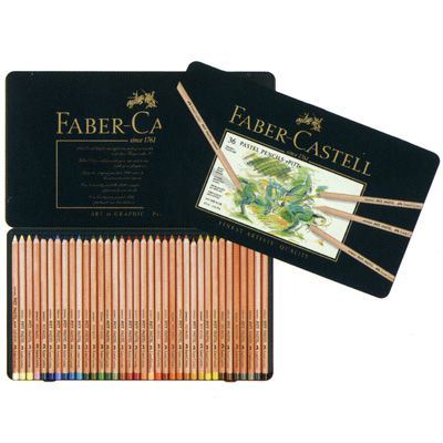 FABER-CASTELL（ファーバーカステル） ピット パステル鉛筆 112136 36色（缶入）