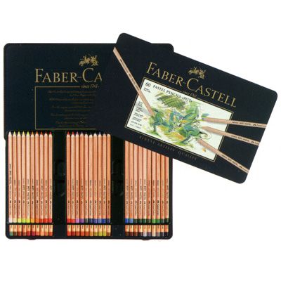 FABER-CASTELL（ファーバーカステル） ピット パステル鉛筆 112160 60色（缶入）
