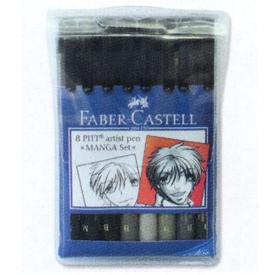 FABER-CASTELL（ファーバーカステル） ピット アーティストペン 167107 マンガアーティストパック