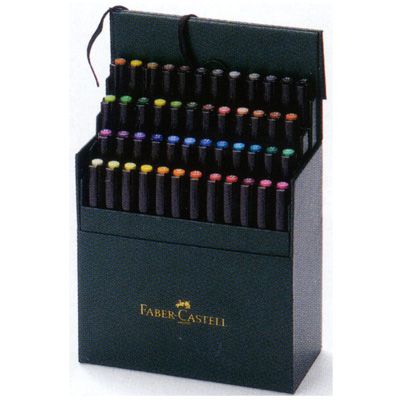 FABER-CASTELL ファーバーカステル 色鉛筆 ピット アーティストペン 48