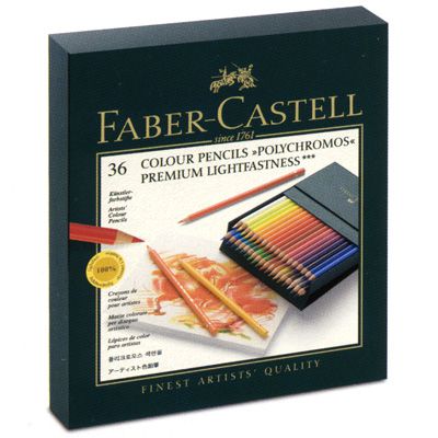 FABER-CASTELL ファーバーカステル 色鉛筆 ポリクロモス色鉛筆 36色 ...