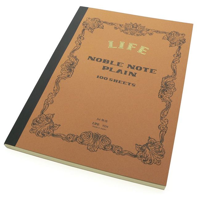 LIFE（ライフ） ノーブルノート 無地 B6 単品 N29