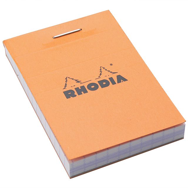 RHODIA（ロディア） 単品 75周年限定品 ブロックロディア No.10 オレンジ 5mm方眼 cf10200