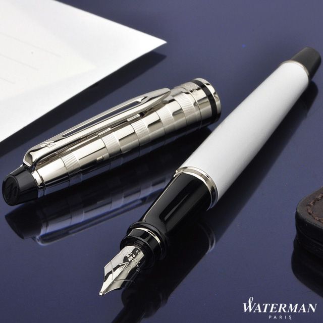 WATERMAN ウォーターマン 万年筆 エキスパート デラックス ホワイトCT