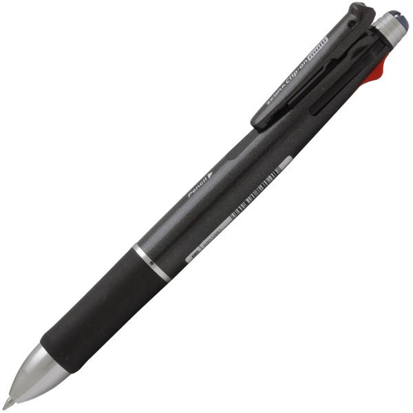 ゼブラ 複合筆記具 クリップオンマルチ1000 B4SA2-BK ブラック