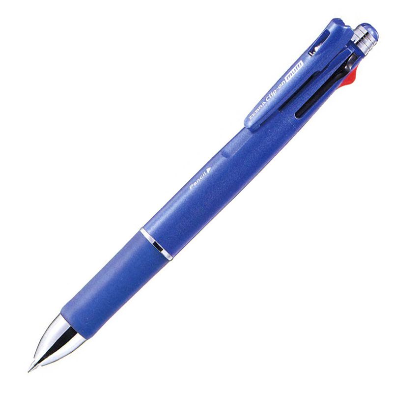 ZEBRA（ゼブラ） 複合筆記具 クリップオンマルチ1000 B4SA2-BL ブルー