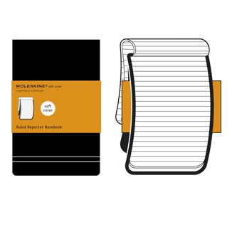 MOLESKINE（モレスキン） リポーター ソフトカバー ラージサイズ QP816 5180200 ルールド