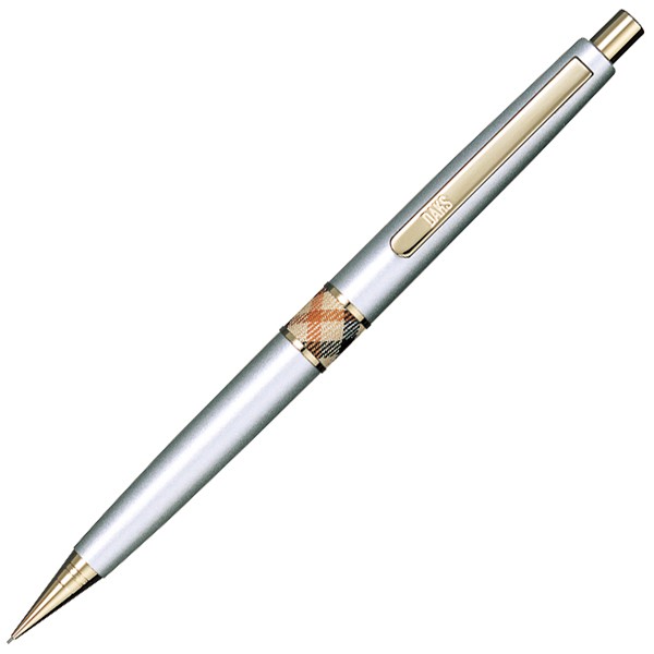 DAKS（ダックス） ペンシル 0.5mm ハウスチェックシリーズ クロスリング メタルシルバー 66-1331-519