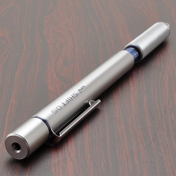 三菱鉛筆 ペンシル シフト M5-1010 シルバー 0.5mm