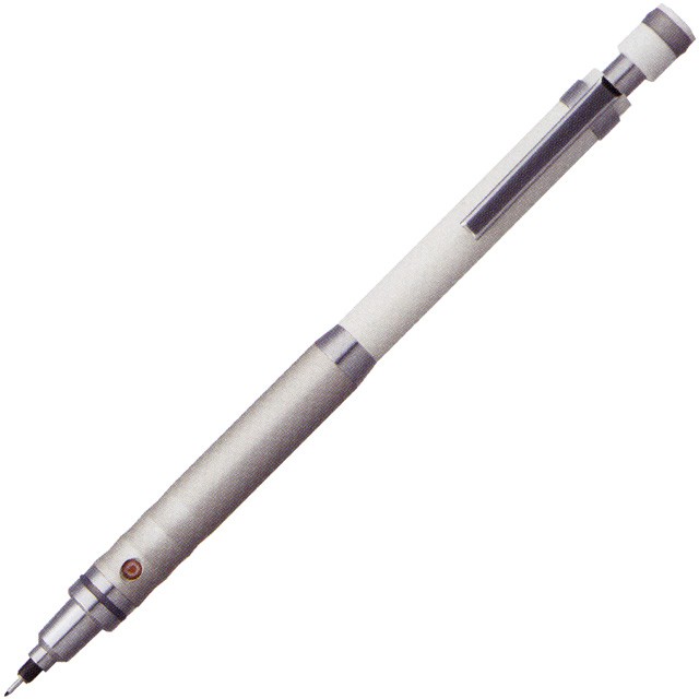 三菱鉛筆 ペンシル KURU TOGA クルトガ M5-10121P-1 ホワイト 0.5mm