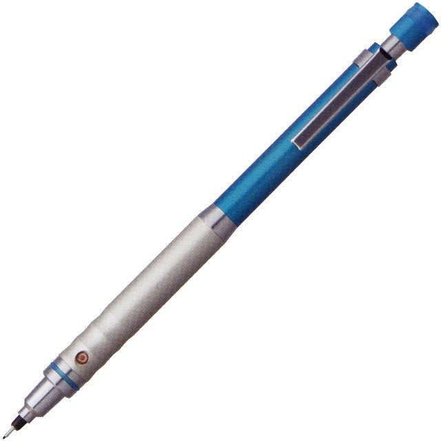 三菱鉛筆 ペンシル KURU TOGA クルトガ M5-10121P-33 ブルー 0.5mm