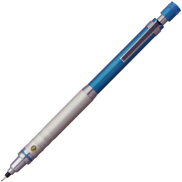 三菱鉛筆 ペンシル KURU TOGA クルトガ M3-10121P-33 ブルー 0.3mm