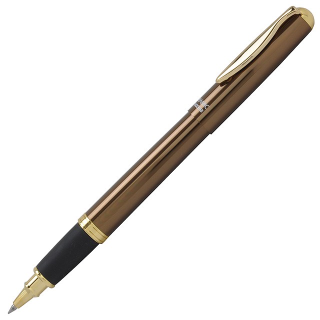 京セラ 水性ボールペン 天然木製ケース入りペン KB-25WN ブラウン