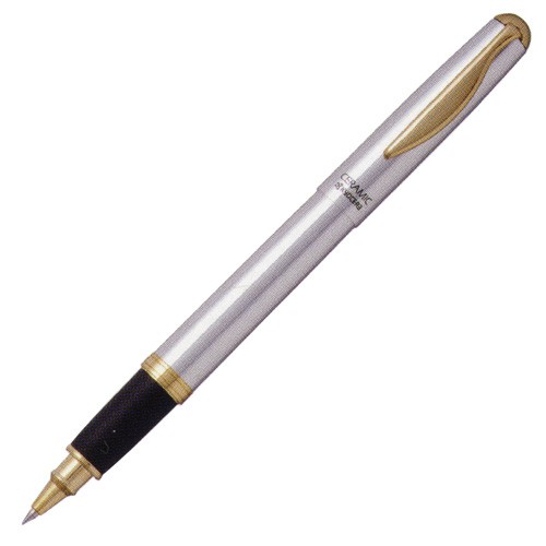 京セラ 水性ボールペン 天然木製ケース入りペン シルバー KB-25WNSL