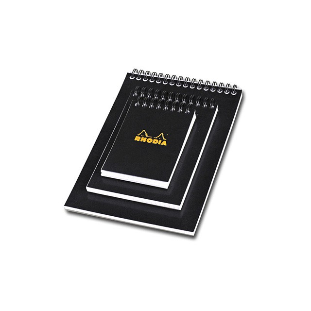 RHODIA（ロディア）クラシック ノートパッド ブラック No.11（A7）単品 CF115009