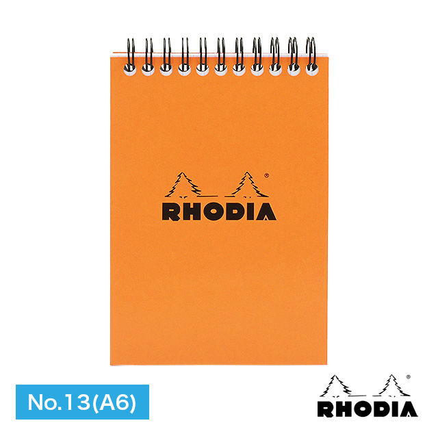 RHODIA（ロディア）クラシック ノートパッド オレンジ No.13（A6）単品 CF13500