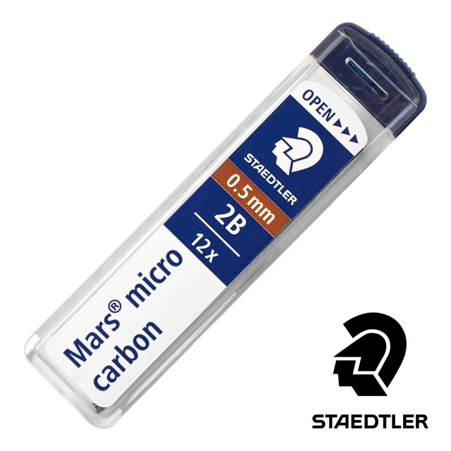 STAEDTLER（ステッドラー） マルス マイクロカーボン芯 0.5mm ブラック 12本入り 250_05