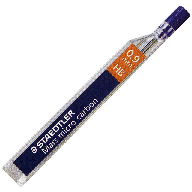 STAEDTLER（ステッドラー） マルス マイクロカーボン芯 0.9mm ブラック 12本入り 250_09