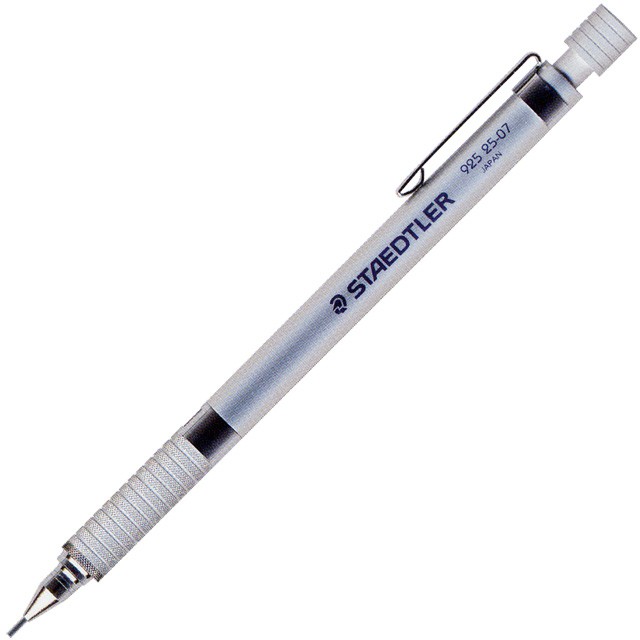 STAEDTLER（ステッドラー） ペンシル 0.7mm シルバーシリーズ 製図用シャープペンシル 925 25-07