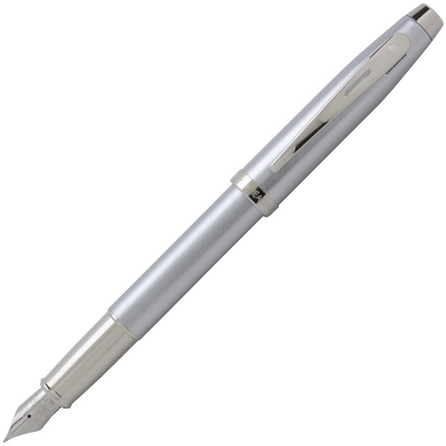 SHEAFFER（シェーファー） 万年筆 Sheaffer100シリーズ ブラッシュトクローム E0930643