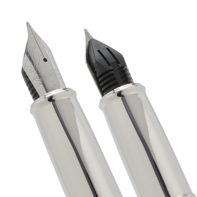 SHEAFFER（シェーファー） 万年筆 Sheaffer100シリーズ ブラッシュトクローム E0930643