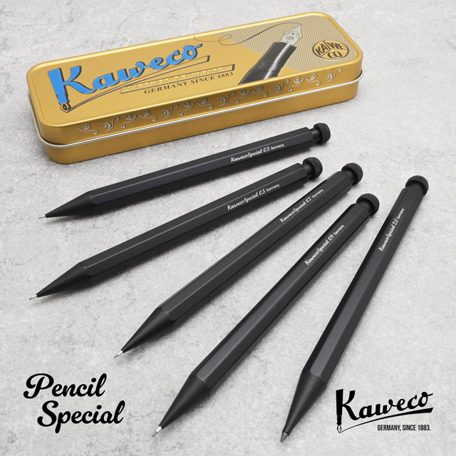 即日出荷OK】KAWECO カヴェコ スペシャル ペンシル 0.5mm ブラック PS