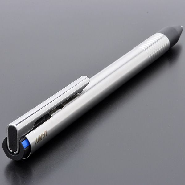 LAMY ラミー 3色ボールペン トライペン L405 ステンレス 多機能ペン 